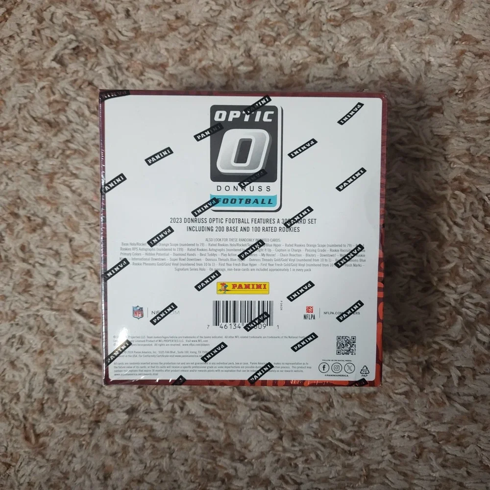 Panini Donruss Optic Football 2023 Mega Box NFL New Factory Sealed